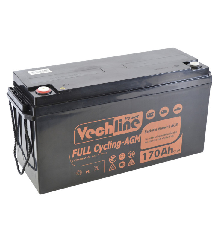 Batterie Vechline Full Cycling AGM 170 AH