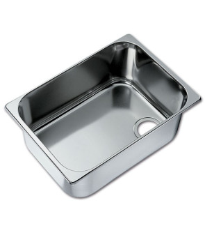 320 x 260 mm rectangular stainless steel sink with drain