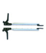 Paire de bras en polyplastique 500-650 mm fixation par vis à pression