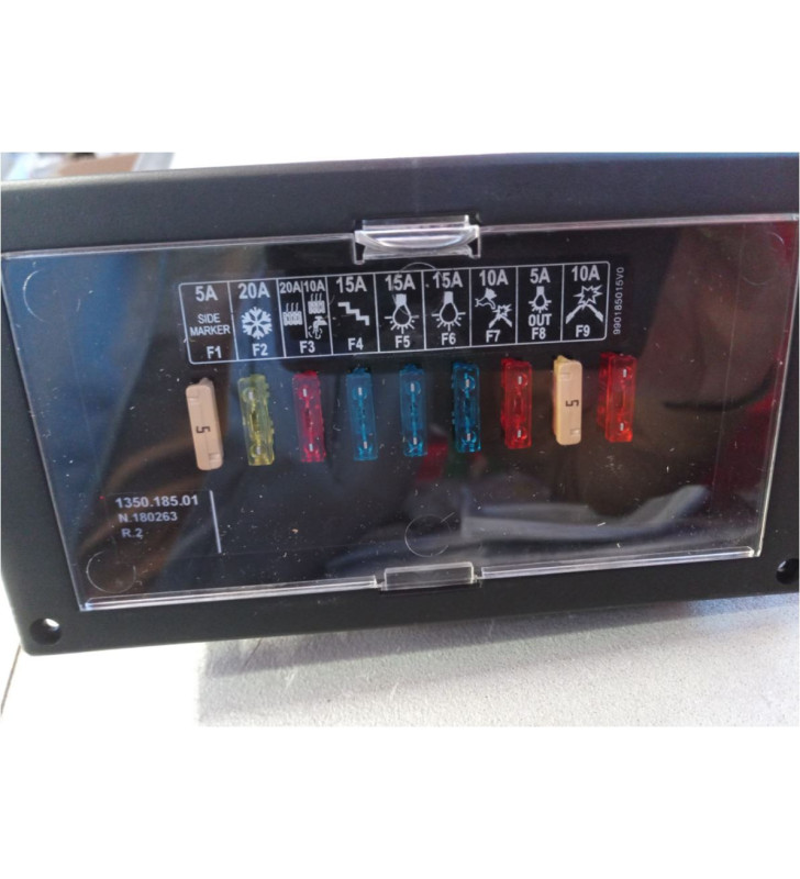 1350.185.01 - .03 - NE185 fuse holder shunt - TRIGANO replaced by 1350.355.01