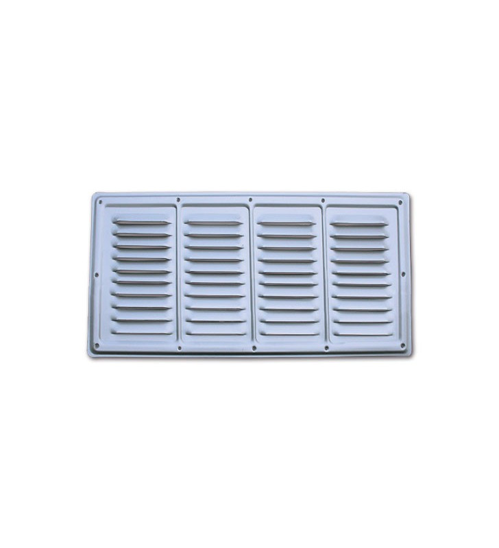 Grille frigo 400 x 220 mm aluminium